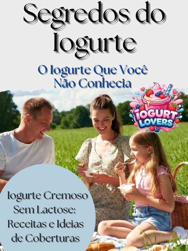 Capa do e-book: Segredos do Iogurte