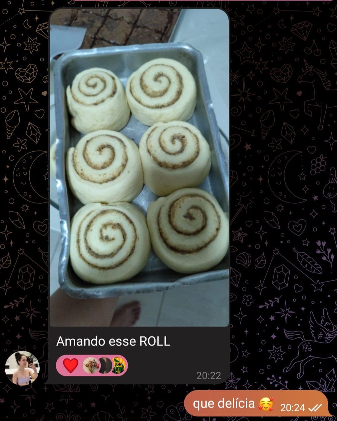 Depoimento de Cliente: Amando esse ROLL! Ficaram incríveis!